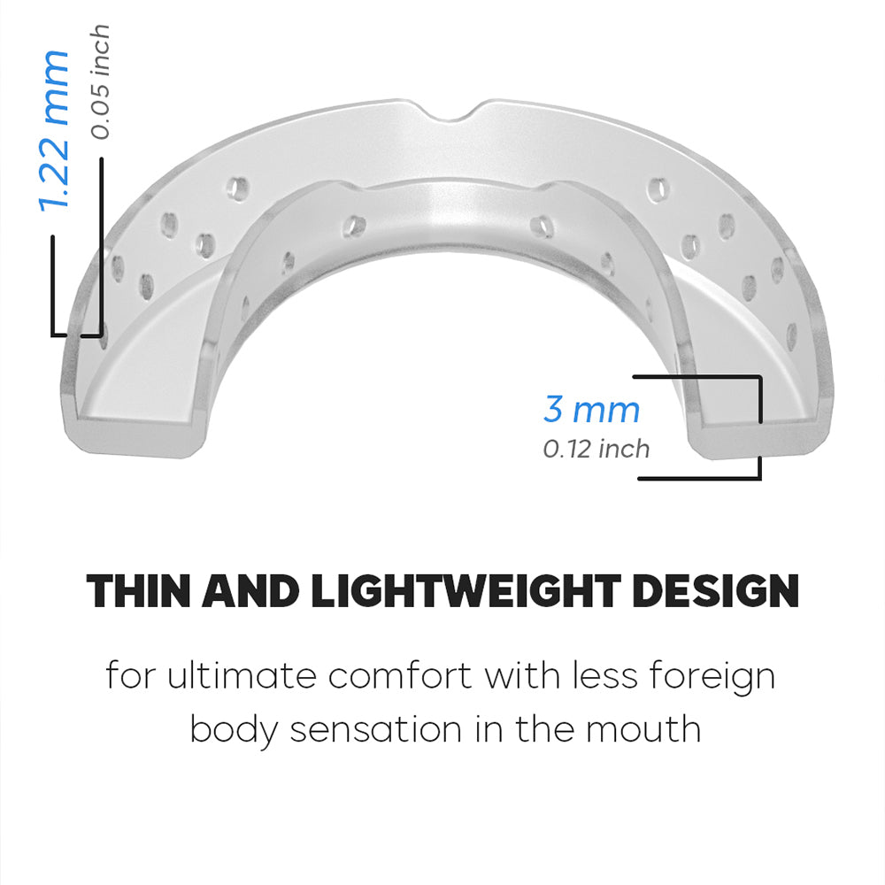 KOHEEL Mouth Guard for Nighttime Teeth Grinding, Professional-Fit Dental Guard, Thin Mouth Guard for Clenching