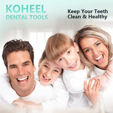 Charger l&#39;image dans la galerie, KOHEEL Toothpicks Pocket Set, Reusable Dental Floss Picks Kit, Stainless Steel Teeth Cleaning Tools